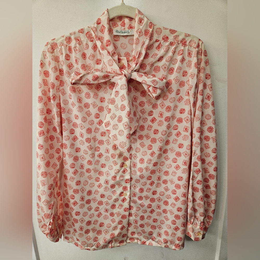 Vintage - Bethany Silky Blouse - Size 9/10